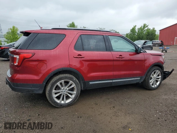 2018 Ford Explorer XLT with VIN 1FM5K8D82JGB82139, listed as a Copart auction lot 64304795 with 167,186 mi miles and Salvage title. Bid and sale history available at DreamBid. Image 3.