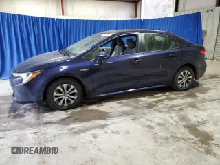 2021 Toyota Corolla Hybrid LE with VIN JTDEAMDE0MJ009233, listed as a Copart auction lot 78416684 with 212,244 mi miles and Clean Title. Bid and sale history available at carsss.com. Image 1.