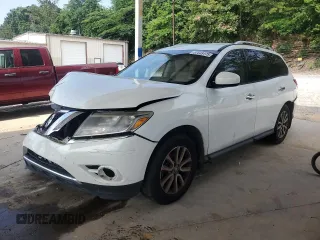 2014 Nissan Pathfinder Platinum z VIN 5N1AR2MN9EC687167, wystawiony jako Copart lot #57649175 z przebiegiem 153 803 mil mil oraz Szkoda całkowita • Salvage title. Historia ofert i sprzedaży dostępna na DreamBid. Obrazek 1.