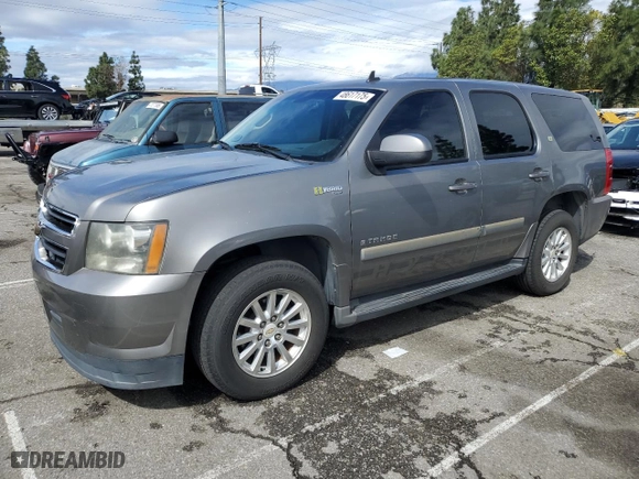 2008 Chevrolet Tahoe Hybrid with VIN 1GNFC13528R207292, listed as a Copart auction lot 48617175 with NaN miles and Clean Title. Bid and sale history available at carsss.com. Image 1.