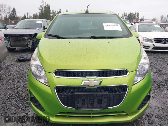 2015 Chevrolet Spark LS with VIN KL8CB6S98FC728462, listed as a IAAI auction lot 41653899 with 105,432 mi miles and . Bid and sale history available at DreamBid. Image 12.