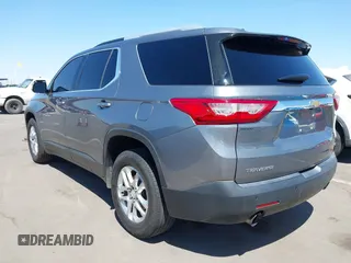 2018 Chevrolet Traverse LT Cloth with VIN 1GNERGKW1JJ170280, listed as a IAAI auction lot 42021923 with 111,742 mi miles. Bid and sale history available at carsss.com. Image 3.