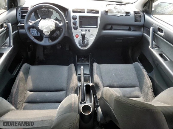 2005 Honda Civic Si with VIN SHHEP33575U503428, listed as a Copart auction lot 70772774 with 0 mi miles and Salvage Title. Bid and sale history available at carsss.com. Image 8.