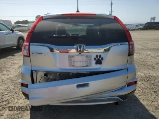 2015 Honda CR-V EX-L with VIN 2HKRM3H70FH522945, listed as a Copart auction lot 55135525 with 79,436 mi miles and Salvage Title. Bid and sale history available at DreamBid. Image 6.