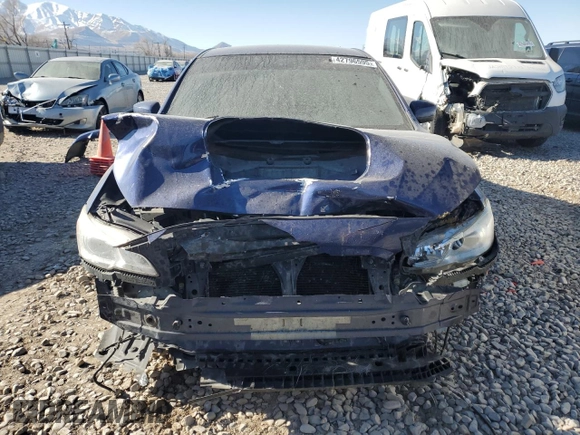 2016 Subaru WRX with VIN JF1VA1B68G9804665, listed as a Copart auction lot 42796595 with 122,424 mi miles and Salvage Title. Bid and sale history available at DreamBid. Image 5.