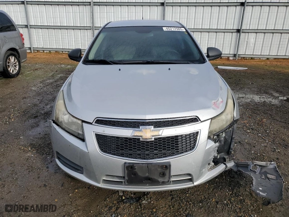 2011 Chevrolet Cruze LS with VIN 1G1PC5SH6B7128865, listed as a Copart auction lot 45212985 with 273,131 mi miles and Salvage Title. Bid and sale history available at carsss.com. Image 5.