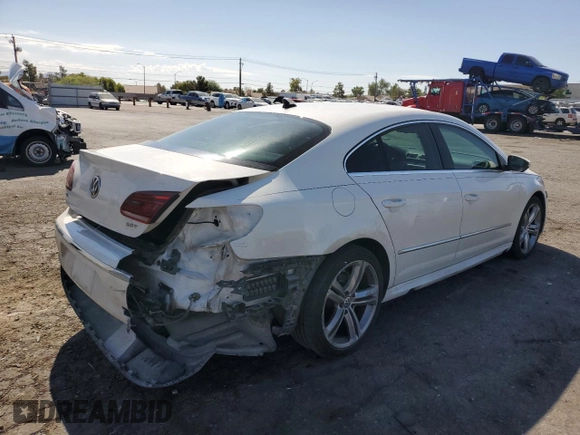 2014 Volkswagen CC R-Line with VIN WVWBN7AN0EE535837, listed as a Copart auction lot 68232344 with 118,001 mi miles and Salvage Title. Bid and sale history available at carsss.com. Image 3.