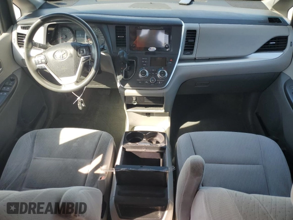 2015 Toyota Sienna LE AAS with VIN 5TDKK3DC6FS642415, listed as a Copart auction lot 49990815 with 259,240 mi miles and Clean Title. Bid and sale history available at DreamBid. Image 8.