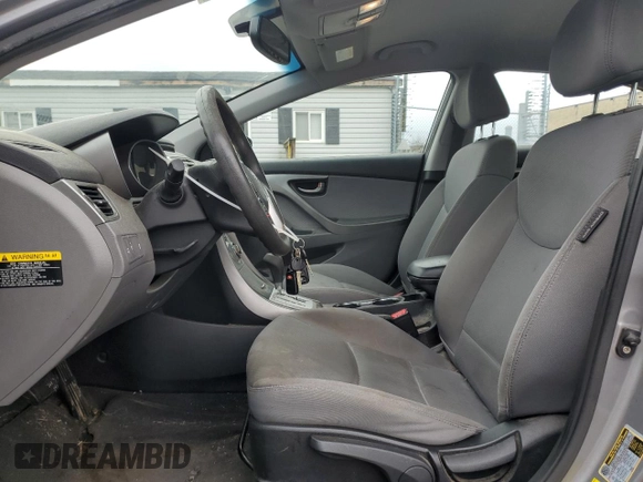 2012 Hyundai Elantra GLS with VIN KMHDH4AE2CU433033, listed as a Copart auction lot 44430105 with 121,763 mi miles and Clean Title. Bid and sale history available at carsss.com. Image 7.