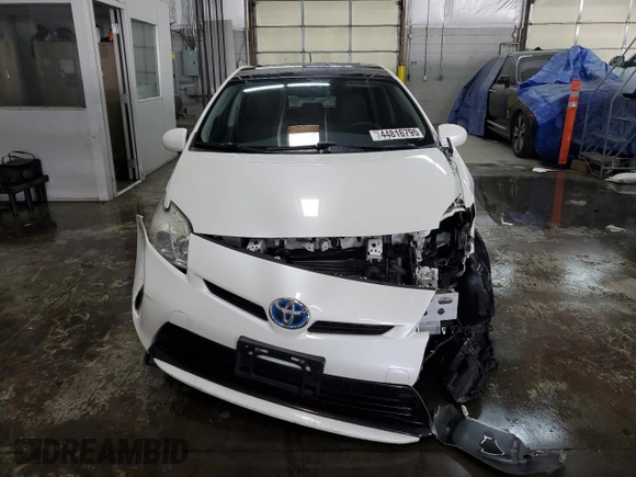 2014 Toyota Prius Four with VIN JTDKN3DU5E1749709, listed as a Copart auction lot 44816795 with 122,679 mi miles and Salvage Title. Bid and sale history available at DreamBid. Image 5.