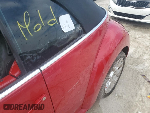2007 Volkswagen Beetle with VIN 3VWSF31Y87M422874, listed as a Copart auction lot 75094774 with Not provided miles and Non repairable. Bid and sale history available at DreamBid. Image 12.