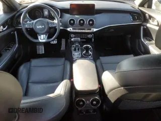 2023 Kia Stinger GT-Line with VIN KNAE35LD7P6134274, listed as a Copart auction lot 47412895 with 34,413 mi miles and Salvage Title. Bid and sale history available at DreamBid. Image 8.