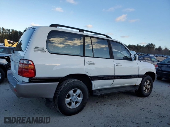 1999 Toyota Land Cruiser with VIN JT3HT05J5X0043565, listed as a Copart auction lot 41619535 with 201,472 mi miles and Clean Title. Bid and sale history available at carsss.com. Image 3.