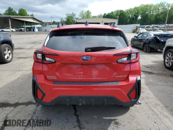 2024 Subaru Crosstrek Premium with VIN JF2GUADC7R8317562, listed as a Copart auction lot 58745655 with 20,425 mi miles and Salvage title. Bid and sale history available at DreamBid. Image 6.