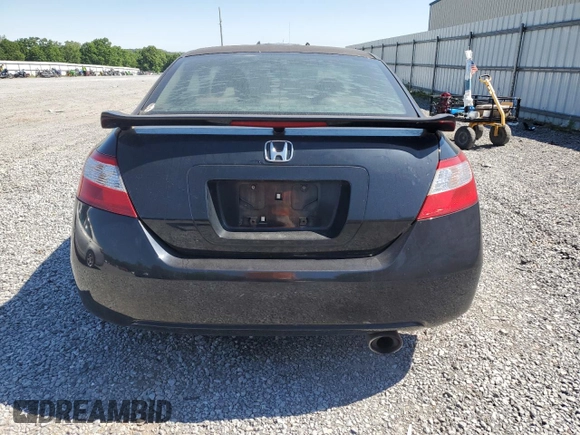 2007 Honda Civic Si with VIN 2HGFG21537H700064, listed as a Copart auction lot 56043375 with 192,753 mi miles and Clean Title. Bid and sale history available at DreamBid. Image 6.
