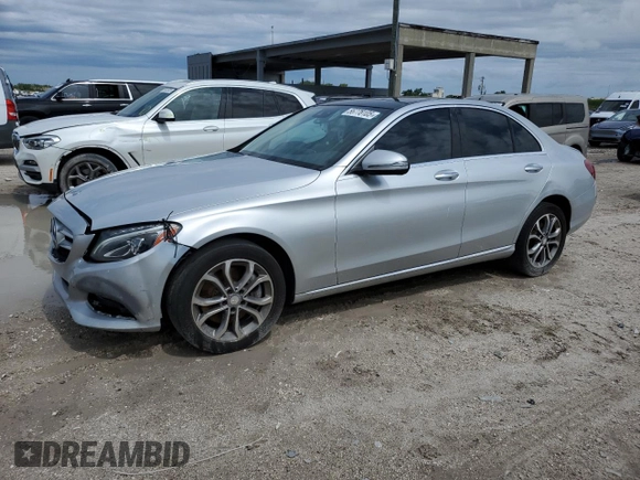 2016 Mercedes-Benz C 300 Luxury with VIN 55SWF4KB1GU135304, listed as a Copart auction lot 56778105 with 133,427 mi miles and Clean Title. Bid and sale history available at DreamBid. Image 1.