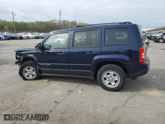 2014 Jeep Patriot Altitude with VIN 1C4NJPBA1ED689841, listed as a Copart auction lot 53427925 with 168,601 mi miles and Salvage title. Bid and sale history available at DreamBid. Image 2.