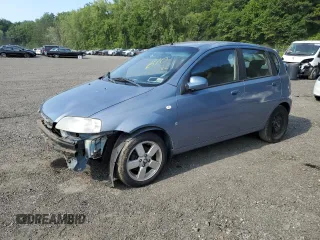 2008 Chevrolet Aveo LS with VIN KL1TD66628B074785, listed as a Copart auction lot 66278805 with 22,182 mi miles and Clean title. Bid and sale history available at DreamBid. Image 1.