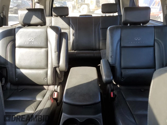 2005 Infiniti QX56 with VIN 5N3AA08A65N805075, listed as a Copart auction lot 43147485 with 110,750 mi miles and Salvage Title. Bid and sale history available at carsss.com. Image 10.
