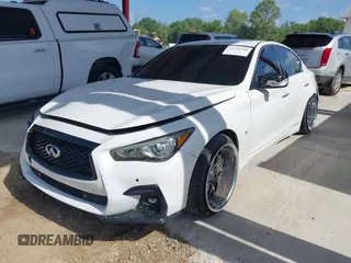 2014 Infiniti Q50 Premium with VIN JN1BV7AP4EM672032, listed as a IAAI auction lot 42339388 with 203,841 mi miles and . Bid and sale history available at DreamBid. Image 2.
