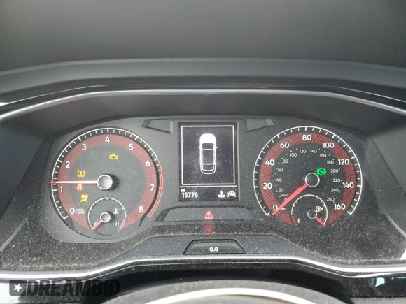 2021 Volkswagen Jetta GLI S with VIN 3VW6T7BU1MM104359, listed as a Copart auction lot 47776285 with 15,776 mi miles and Salvage Title. Bid and sale history available at DreamBid. Image 9.