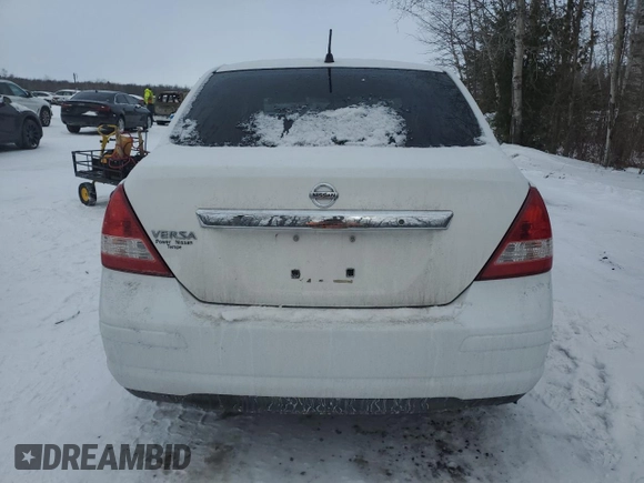 2008 Nissan Versa 1.8 S with VIN 3N1BC11E08L462527, listed as a Copart auction lot 42644645 with 171,425 mi miles and Salvage Title. Bid and sale history available at carsss.com. Image 6.