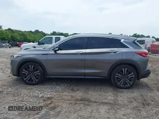 2021 Infiniti QX50 Luxe with VIN 3PCAJ5BA5MF111820, listed as a IAAI auction lot 42253133 with 46,206 mi miles and . Bid and sale history available at DreamBid. Image 14.
