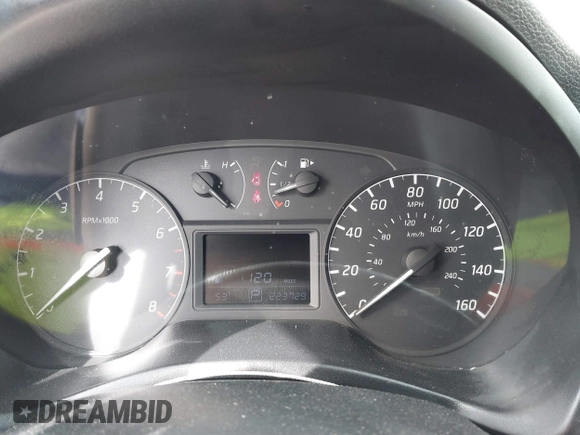 2017 Nissan Sentra SV with VIN 3N1AB7AP4HY389815, listed as a IAAI auction lot 41598305 with 223,729 mi miles and . Bid and sale history available at DreamBid. Image 7.