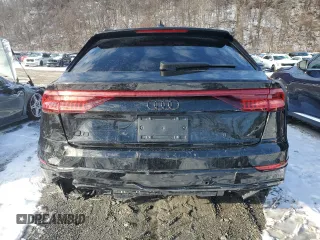 2023 Audi Q8 Premium with VIN WA1AVBF1XPD020187, listed as a Copart auction lot 86690014 with 8,308 mi miles and Salvage title. Bid and sale history available at DreamBid. Image 6.