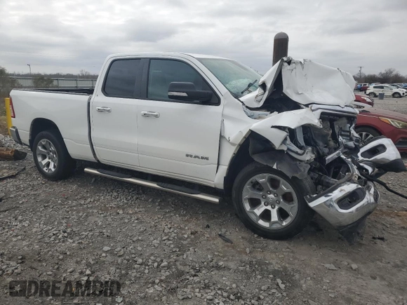 2020 Ram 1500 Big Horn with VIN 1C6RREBT5LN245943, listed as a Copart auction lot 43870225 with 84,038 mi miles and Salvage Title. Bid and sale history available at carsss.com. Image 4.