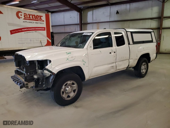 2018 Toyota Tacoma SR with VIN 5TFRX5GN8JX125953, listed as a Copart auction lot 85485314 with NaN miles and Salvage Title. Bid and sale history available at carsss.com. Image 1.