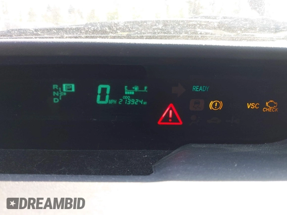2007 Toyota Prius with VIN JTDKB20U577628705, listed as a IAAI auction lot 42135345 with 213,924 mi miles. Bid and sale history available at carsss.com. Image 7.