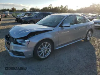 2015 Audi A4 Premium Plus z VIN WAUEFAFLXFN022544, wystawiony jako Copart lot #85094974 z przebiegiem 28 401 mil mil oraz Szkoda całkowita • Salvage title. Historia ofert i sprzedaży dostępna na DreamBid. Obrazek 1.