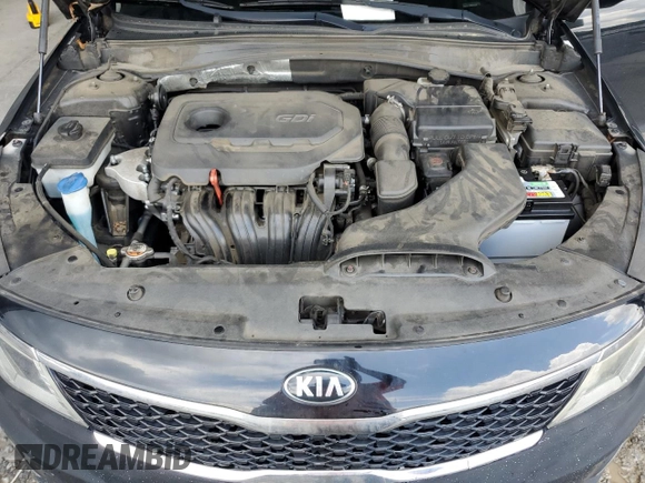 2016 Kia Optima LX z VIN 5XXGT4L37GG097127, wystawiony jako Copart lot #60252905 z przebiegiem 234 533 mil mil oraz Czysty tytuł • Clean title. Historia ofert i sprzedaży dostępna na DreamBid. Obrazek 11.