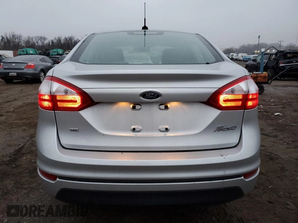 2017 Ford Fiesta SE with VIN 3FADP4BJ0HM158928, listed as a Copart auction lot 83893384 with 15,653 mi miles and Salvage Title. Bid and sale history available at DreamBid. Image 6.