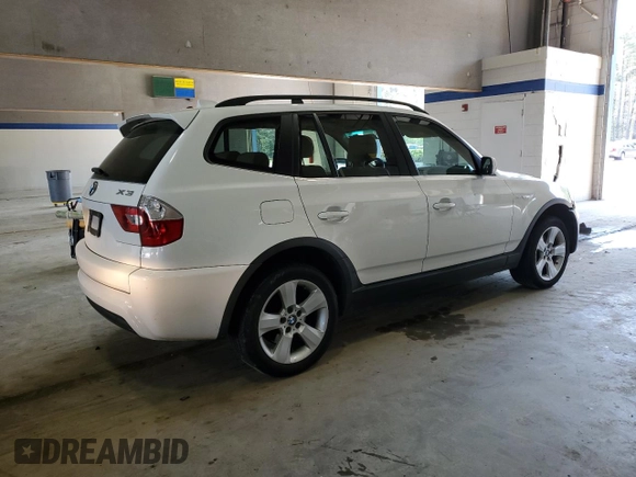2006 BMW X3 3.0i with VIN WBXPA93446WG81614, listed as a Copart auction lot 51410125 with 139,118 mi miles and Clean Title. Bid and sale history available at carsss.com. Image 3.
