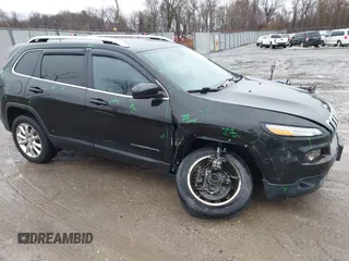 2017 Jeep Cherokee Limited with VIN 1C4PJMDS4HW637996, listed as a IAAI auction lot 41578137 with 61,846 mi miles. Bid and sale history available at carsss.com. Image 1.
