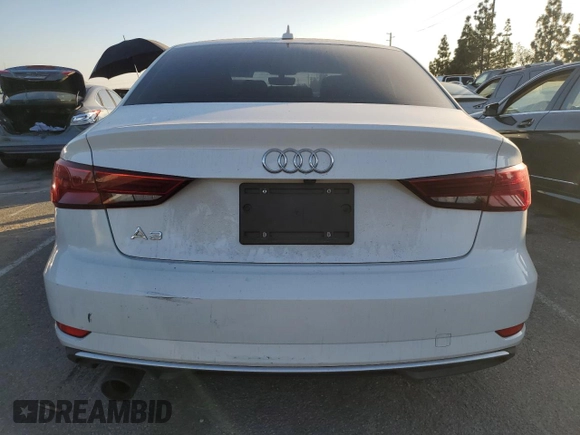 2018 Audi A3 Sedan Premium with VIN WAUAUGFF6J1042212, listed as a Copart auction lot 80358753 with 64,712 mi miles. Bid and sale history available at carsss.com. Image 6.