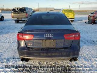 2013 Audi S6 with VIN WAUF2CFC2DN081967, listed as a Copart auction lot 85337044 with 199,941 mi miles and Clean Title. Bid and sale history available at carsss.com. Image 6.