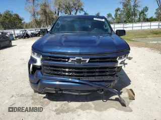2023 Chevrolet Silverado 1500 RST with VIN 2GCUDEED3P1102891, listed as a Copart auction lot 47861045 with 50,034 mi miles and Salvage Title. Bid and sale history available at DreamBid. Image 5.