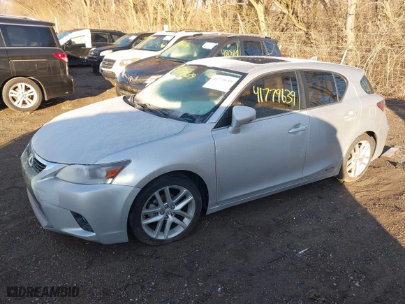 2015 Lexus CT 200h Hybrid with VIN JTHKD5BH8F2242155, listed as a IAAI auction lot 41779639 with 143,922 mi miles. Bid and sale history available at carsss.com. Image 18.