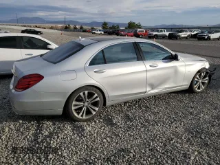 2017 Mercedes-Benz S 550e with VIN WDDUG6DB2HA299840, listed as a Copart auction lot 80257744 with 124,611 mi miles and Salvage Title. Bid and sale history available at DreamBid. Image 3.