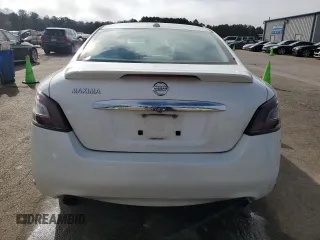 2014 Nissan Maxima SV with VIN 1N4AA5AP7EC440092, listed as a Copart auction lot 46334565 with 167,669 mi miles and Salvage Title. Bid and sale history available at DreamBid. Image 6.