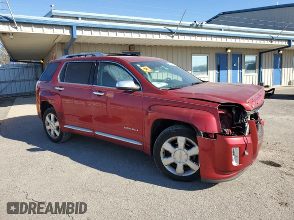 2013 GMC Terrain Denali z VIN 2GKFLYE37D6257788, wystawiony jako Copart lot #46166575 z przebiegiem 89 551 mil mil oraz Szkoda całkowita • Salvage title. Historia ofert i sprzedaży dostępna na DreamBid. Obrazek 4.