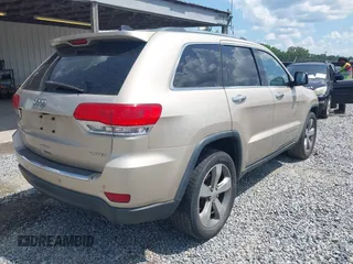2014 Jeep Grand Cherokee Limited with VIN 1C4RJFBG1EC148701, listed as a IAAI auction lot 42552429 with 225,514 mi miles and . Bid and sale history available at DreamBid. Image 4.