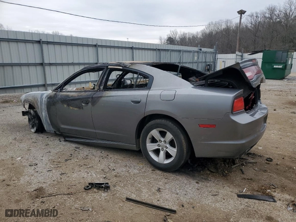 2011 Dodge Charger SE with VIN 2B3CL3CG4BH607534, listed as a Copart auction lot 44600405 with 0 mi miles and Salvage Title. Bid and sale history available at carsss.com. Image 2.