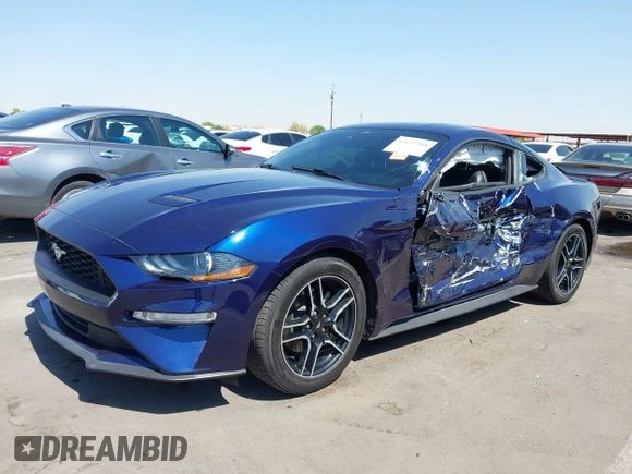 2020 Ford Mustang EcoBoost z VIN 1FA6P8TH7L5182508, wystawiony jako IAAI lot #42621368 z przebiegiem 75 597 mil mil oraz . Historia ofert i sprzedaży dostępna na DreamBid. Obrazek 6.