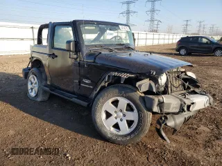 2010 Jeep Wrangler Sahara with VIN 1J4AA5D13AL139504, listed as a Copart auction lot 52746725 with Not provided miles and Salvage title. Bid and sale history available at DreamBid. Image 4.