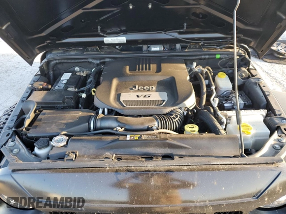 2018 Jeep Wrangler JK Unlimited Sport S with VIN 1C4BJWDG0JL886479, listed as a Copart auction lot 69384324 with 54,047 mi miles and Salvage Title. Bid and sale history available at carsss.com. Image 14.
