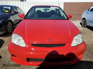 2000 Honda Civic Si with VIN 1HGEM115XYL042004, listed as a Copart auction lot 45017185 with 148,245 mi miles and Salvage Title. Bid and sale history available at carsss.com. Image 5.